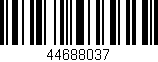 Código de barras (EAN, GTIN, SKU, ISBN): '44688037'