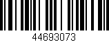 Código de barras (EAN, GTIN, SKU, ISBN): '44693073'