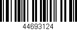 Código de barras (EAN, GTIN, SKU, ISBN): '44693124'