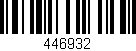 Código de barras (EAN, GTIN, SKU, ISBN): '446932'