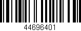 Código de barras (EAN, GTIN, SKU, ISBN): '44696401'