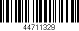 Código de barras (EAN, GTIN, SKU, ISBN): '44711329'