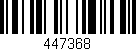 Código de barras (EAN, GTIN, SKU, ISBN): '447368'