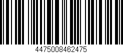Código de barras (EAN, GTIN, SKU, ISBN): '4475008462475'