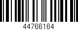 Código de barras (EAN, GTIN, SKU, ISBN): '44766164'