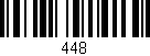 Código de barras (EAN, GTIN, SKU, ISBN): '448'