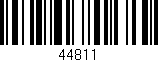 Código de barras (EAN, GTIN, SKU, ISBN): '44811'