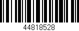 Código de barras (EAN, GTIN, SKU, ISBN): '44818528'