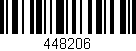 Código de barras (EAN, GTIN, SKU, ISBN): '448206'