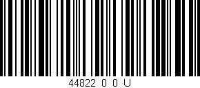 Código de barras (EAN, GTIN, SKU, ISBN): '44822_0_0_U'