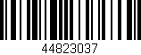 Código de barras (EAN, GTIN, SKU, ISBN): '44823037'