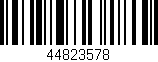 Código de barras (EAN, GTIN, SKU, ISBN): '44823578'