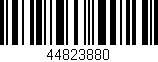 Código de barras (EAN, GTIN, SKU, ISBN): '44823880'