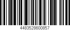 Código de barras (EAN, GTIN, SKU, ISBN): '4483528600857'