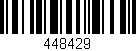 Código de barras (EAN, GTIN, SKU, ISBN): '448429'