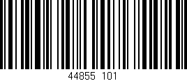 Código de barras (EAN, GTIN, SKU, ISBN): '44855/101'