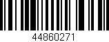 Código de barras (EAN, GTIN, SKU, ISBN): '44860271'
