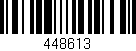 Código de barras (EAN, GTIN, SKU, ISBN): '448613'