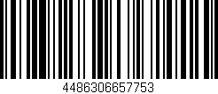 Código de barras (EAN, GTIN, SKU, ISBN): '4486306657753'