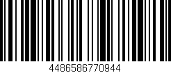 Código de barras (EAN, GTIN, SKU, ISBN): '4486586770944'