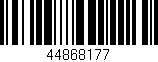 Código de barras (EAN, GTIN, SKU, ISBN): '44868177'
