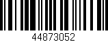 Código de barras (EAN, GTIN, SKU, ISBN): '44873052'