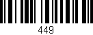 Código de barras (EAN, GTIN, SKU, ISBN): '449'