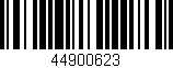 Código de barras (EAN, GTIN, SKU, ISBN): '44900623'