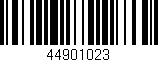 Código de barras (EAN, GTIN, SKU, ISBN): '44901023'