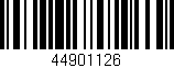 Código de barras (EAN, GTIN, SKU, ISBN): '44901126'