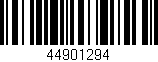Código de barras (EAN, GTIN, SKU, ISBN): '44901294'