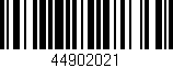 Código de barras (EAN, GTIN, SKU, ISBN): '44902021'