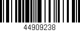 Código de barras (EAN, GTIN, SKU, ISBN): '44909238'