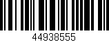 Código de barras (EAN, GTIN, SKU, ISBN): '44938555'