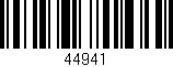 Código de barras (EAN, GTIN, SKU, ISBN): '44941'