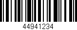 Código de barras (EAN, GTIN, SKU, ISBN): '44941234'