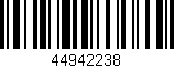 Código de barras (EAN, GTIN, SKU, ISBN): '44942238'