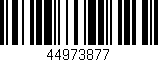 Código de barras (EAN, GTIN, SKU, ISBN): '44973877'
