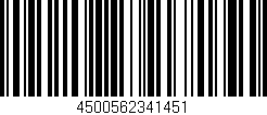 Código de barras (EAN, GTIN, SKU, ISBN): '4500562341451'