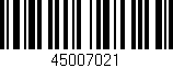 Código de barras (EAN, GTIN, SKU, ISBN): '45007021'