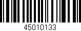 Código de barras (EAN, GTIN, SKU, ISBN): '45010133'