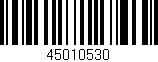 Código de barras (EAN, GTIN, SKU, ISBN): '45010530'