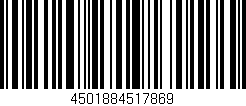 Código de barras (EAN, GTIN, SKU, ISBN): '4501884517869'