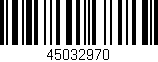 Código de barras (EAN, GTIN, SKU, ISBN): '45032970'