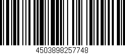 Código de barras (EAN, GTIN, SKU, ISBN): '4503898257748'