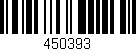 Código de barras (EAN, GTIN, SKU, ISBN): '450393'