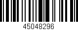 Código de barras (EAN, GTIN, SKU, ISBN): '45048296'