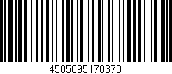 Código de barras (EAN, GTIN, SKU, ISBN): '4505095170370'