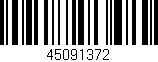 Código de barras (EAN, GTIN, SKU, ISBN): '45091372'