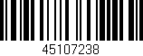 Código de barras (EAN, GTIN, SKU, ISBN): '45107238'